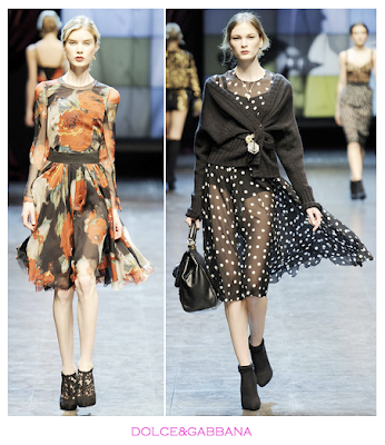 Diseños bohemia chic Dolce&Gabbana